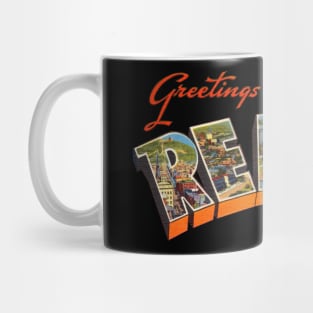 Greetings from Reading Pennsylvania Mug